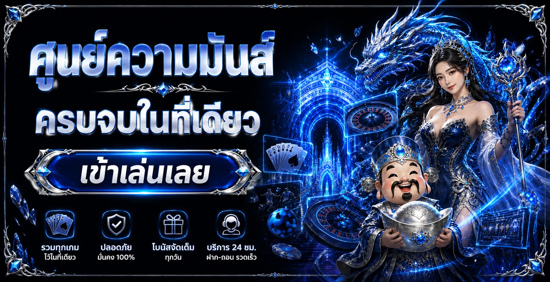 ภาพรวมค่ายเกมและบริการบน LUCABETKING